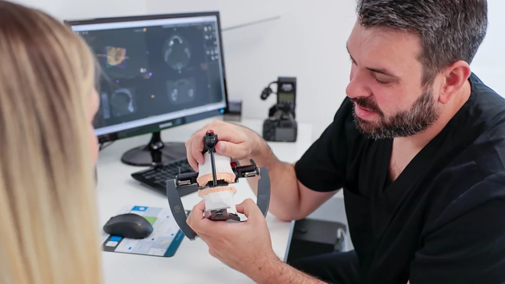 korony i mosty - konsultacja z pacjentem